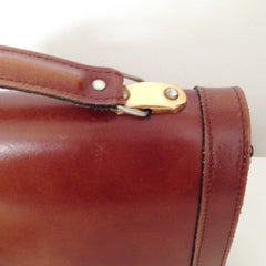 Retro Leather Satchel   Sold