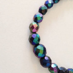 Black Aurora Borealis Necklace