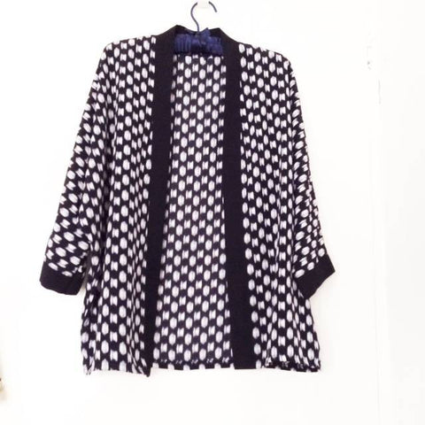 Monochrome batwing jacket  SOLD