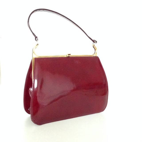 Beautiful burgundy handbag Sold out