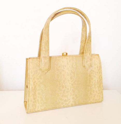 Faux snakeskin bag  SOLD