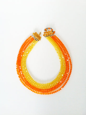 1950s Austrian crystal necklace - sold out