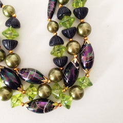 1960s 3 Strand necklace    SOLD
