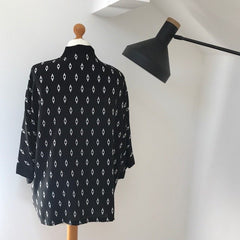 Handmade Geometric Ikat Print Kimono Jacket   SOLD OUT