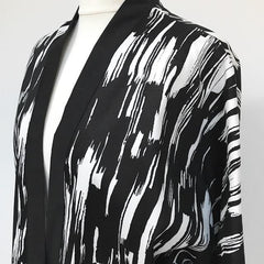 Black and White Kimono Style Jacket  SOLD OUT