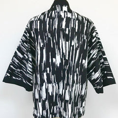 Black and White Kimono Style Jacket  SOLD OUT