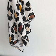 Leopard Print Scarf Neckerchief   SOLD OUT