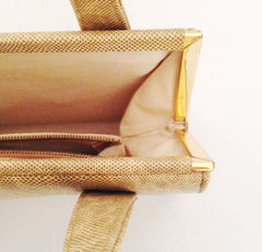 Faux snakeskin bag  SOLD