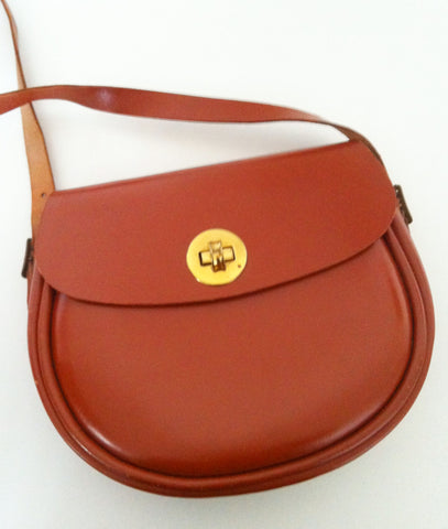 Brown leather satchel - SOLD