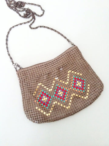 Mesh evening bag