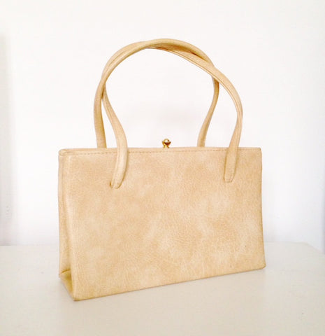 Cream 1960s bag  SOLD