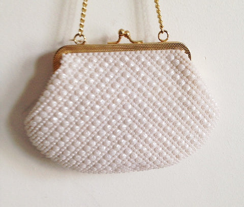 1960s beaded bag