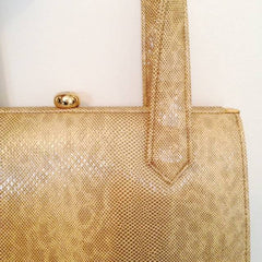 Faux snakeskin bag  SOLD