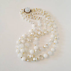 White Beads   Sold