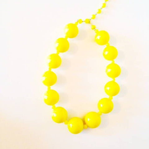 Yellow beads   SOLD